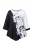 MIAMODA Shirt  zwart / wit
