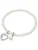 Lulu & Jane Armband  zilver / transparant / parelwit