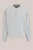 WE Fashion – Heren loose fit sweater met structuur – Loose fit – Lichtgrijs – Katoen –