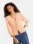 love & roses Gebreid vest  rosa