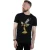 Disney Heren Beauty And The Beast Lumiere Distressed T-shirt (Zwart)