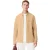 Lacoste Linnen herenoverhemd met logo (Beige)