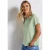 Street One Dames Shirt met uitsnijding in Groen