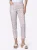 heine Broek  lichtgrijs / wit