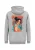 Oldskull Sweatshirt ‘Retro Pixel Lady Logo Graphic’  grijs