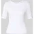 Zero T-shirt met ronde hals en geschulpte zoom