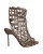 Sophia Webster Delphine Metallic Cage Vetersandalen in Goud Leer