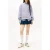 Tommy Hilfiger Logo Appliqué Washed Boxy Sweatshirt Periwinkle Dusk
