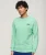 Essential Logo Sweatshirt met Ronde Hals Groen