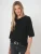 Cropped ribgebreide trui met relaxte pasvorm