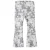 NAME IT MINI gebloemde flared broek lila