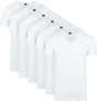 Suitable Vita T-Shirt V-Hals Wit 6-Pack