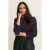 Expresso gebreide trui met wol – donkerblauw