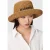 AllSaints Eli Straw Bucket Hat Cognac Brown