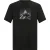 Regatta Heren Fingal Mountain T-Shirt (Zwart)