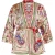 usha Kimono Dames Oranje Veelkleurig