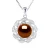 SUN zoetwater parel 9-10 mm Chocolate 925