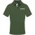 Aquascutum Heren Polo Shirt met Korte Mouwen en Logo Collared (Militair Groen)