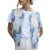 Threadbare Dames Cabos Patchwork Gevoerde Regular Gilet (Blauw)