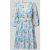 Christian Berg Woman Selection Knielange jurk in all-over look met riem