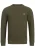 INDICODE JEANS Sweatshirt ‘Dash’  bruin / olijfgroen