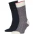 Tommy Hilfiger Sokken met contrastdetail voor heren (Set van 2) (Marine / Blauw / Wit)