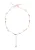 IZIA Ketting  pastelgroen / pink