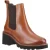 Hush Puppies Gaia Leren Dames Tan Hak Chelsea Boots
