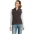 SOLS Dames/Dames Rallye Softshell Mouwloos Gilet (Donkere chocolade)