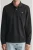 GANT Shield Poloshirt lange mouw zwart, Effen