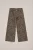 Blue Ridge – Meisjes wide leg jeans met luipaardprint – Mid waist – Lichtbruin – Katoen –