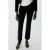 Mango flared broek – zwart