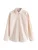 Next Blouse  bruin / lichtgeel / lichtroze