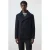 Mango Man wollen wintermantel met split – donkerblauw