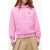 Tommy Hilfiger Boxy Badge Hoodie Pink Daisy