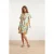 Smashed Lemon 24041 bloemenprint jurk |