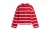 Tommy Hilfiger gestreepte gebreide trui rood