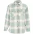 Miso Dames Geruit Polyester Shirt (Groen)