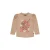 QPI longsleeve met print en tekst – beige