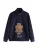 Next Trui  navy / bruin / wit