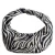 TOPSHOP schoudertas TSGIANE met zebraprint zwart/beige