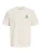JACK & JONES Shirt  groen / wit