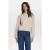 Nümph Numph 703863 nucarma crop pullover 5697 taupe gray