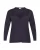 KAFFE CURVE Gebreid vest ‘KC Farsia’  donkerlila
