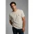 TRENDYOL MAN Heren Grijs Geborduurd Kort Oversized T-shirts