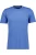 RAGMAN Softknit T-Shirt ronde hals blauw, Effen