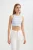 Gestreepte Coltrui Cropped Top