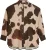 Scotch & Soda Blouse Printed Linnen blend Bruin dames