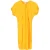 Acne Studios Crewneck Knie-lange Shiftjurk in Oranje Viscose
