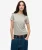 Athletic Essential T-shirt met Borstzak Grijs